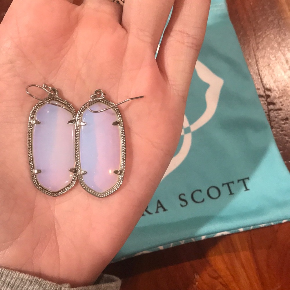 SOLD RARE OPALITE KENDRA SCOTT EARRINGS